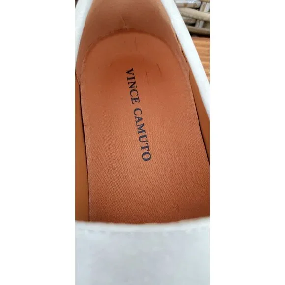 Vince Camuto Faelon Mens Light Gray Loafers 9.5 Casual Slip-On Shoes - Picture 6 of 10